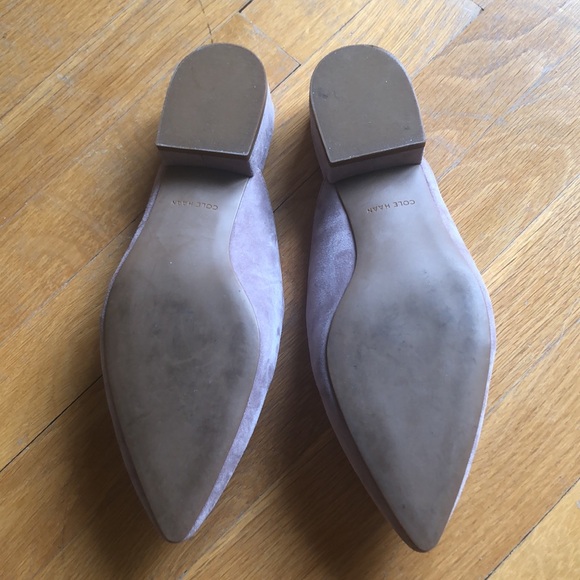 COLE HAAN mauve size 10 slides - Picture 2 of 3